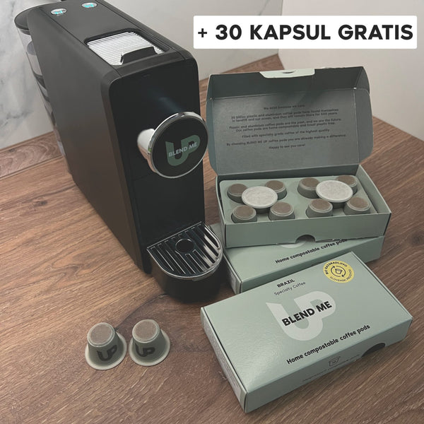 Kompakte Kapselkaffeemaschine