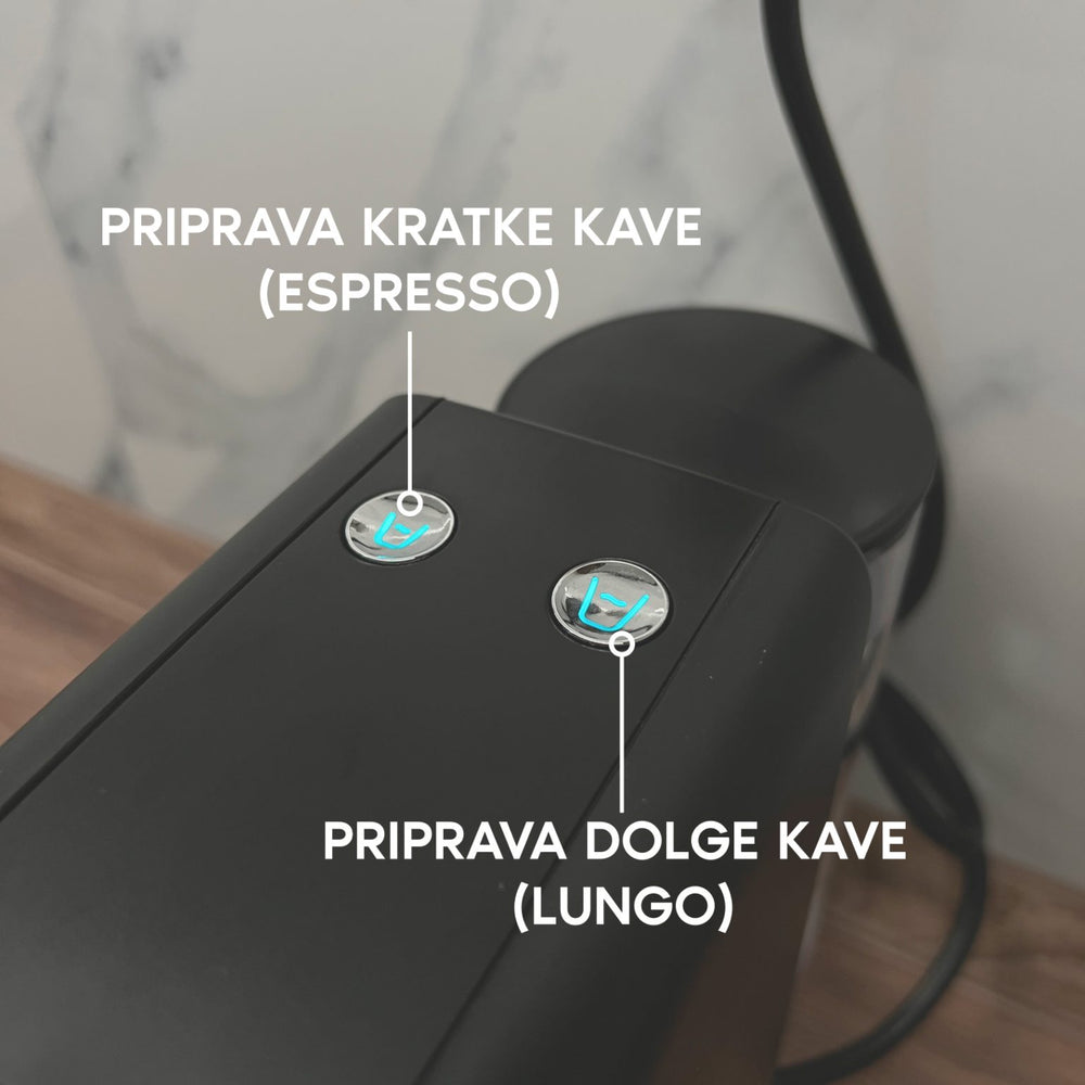 Kompakte Kapselkaffeemaschine