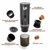 Tragbare elektrische Espressomaschine