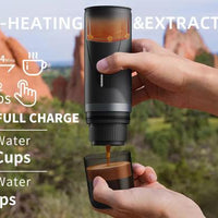 Tragbare elektrische Espressomaschine