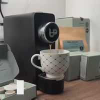 Kompakte Kapselkaffeemaschine